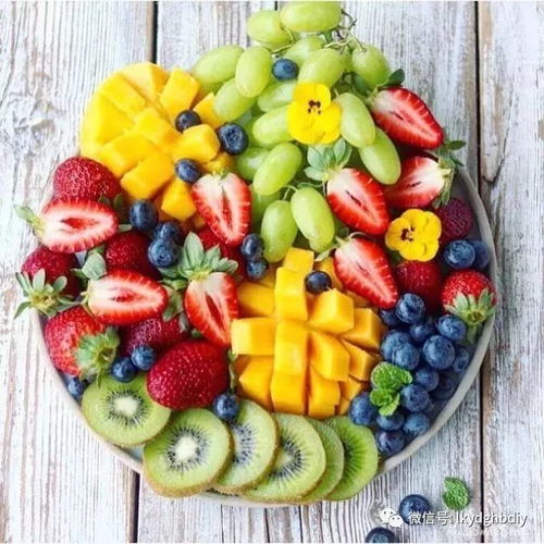 水果与甜品饮品的完美摆放艺术